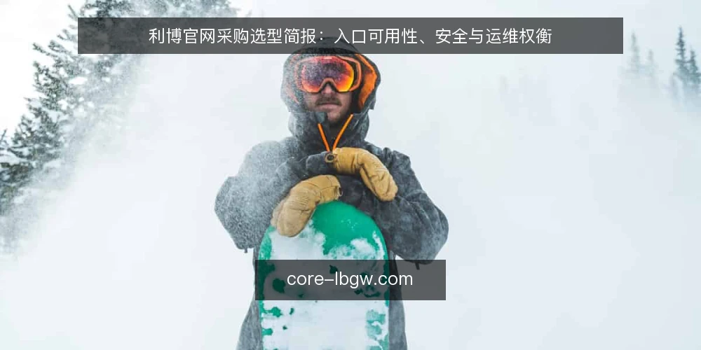 利博官网采购选型简报:入口可用性、安全与运维权衡 — 明确需求边界 配图