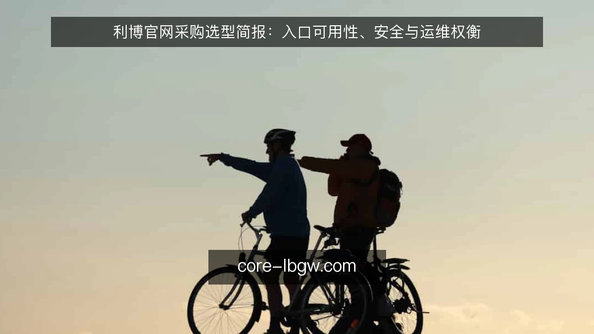 利博官网采购选型简报:入口可用性、安全与运维权衡