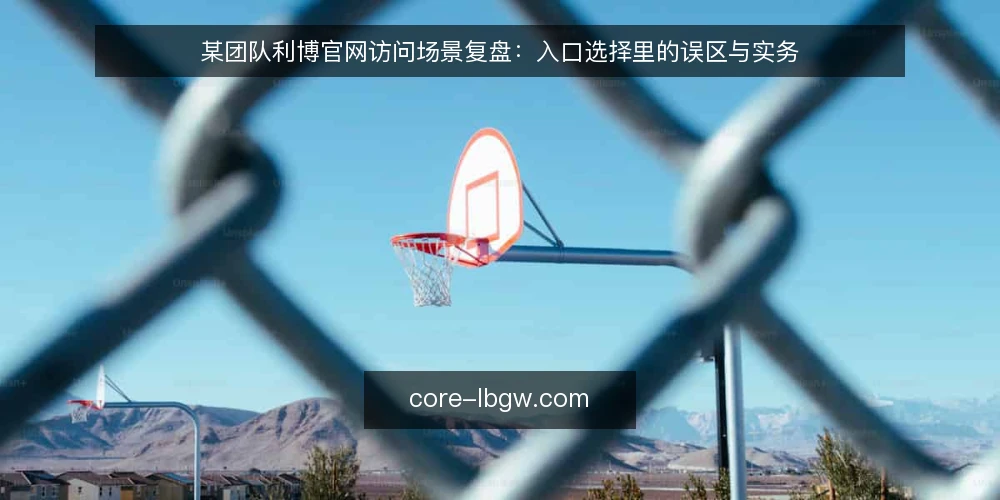 某团队利博官网访问场景复盘:入口选择里的误区与实务 — 先看场景:某团队遇到的访问约束 配图