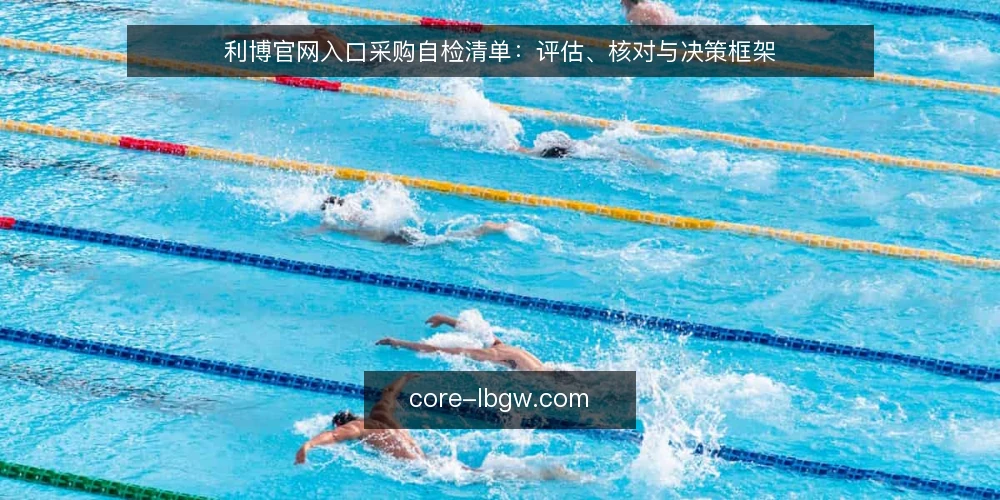 利博官网入口采购自检清单:评估、核对与决策框架 — 先定义需求边界:利博官网访问要解决什么 配图